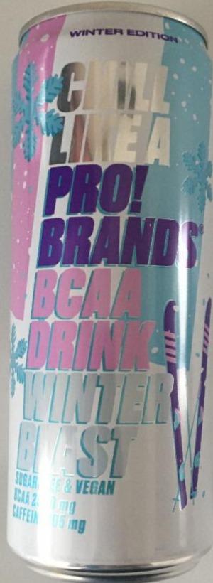 Fotografie - BCAA Drink Winter Blast jahoda/malina Pro!brands