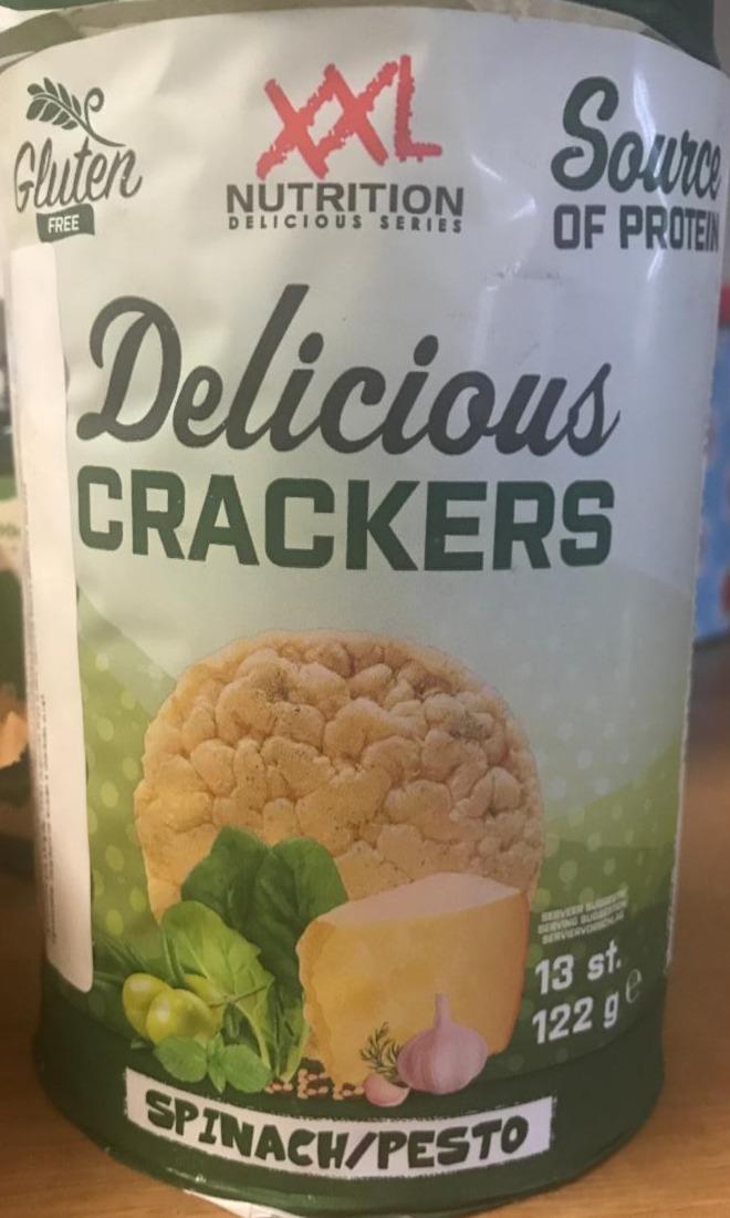 Fotografie - Delicious Crackers Spinach/Pesto XXL Nutrition