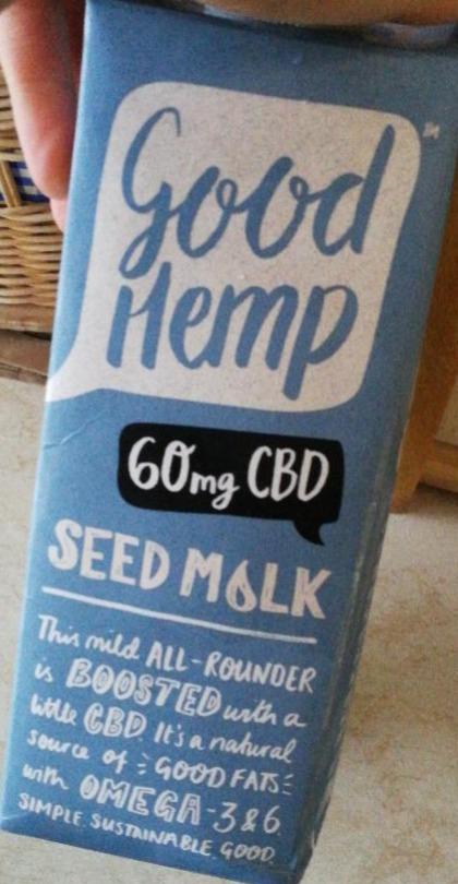Fotografie - 60mg CBD Seed Milk Good Hemp