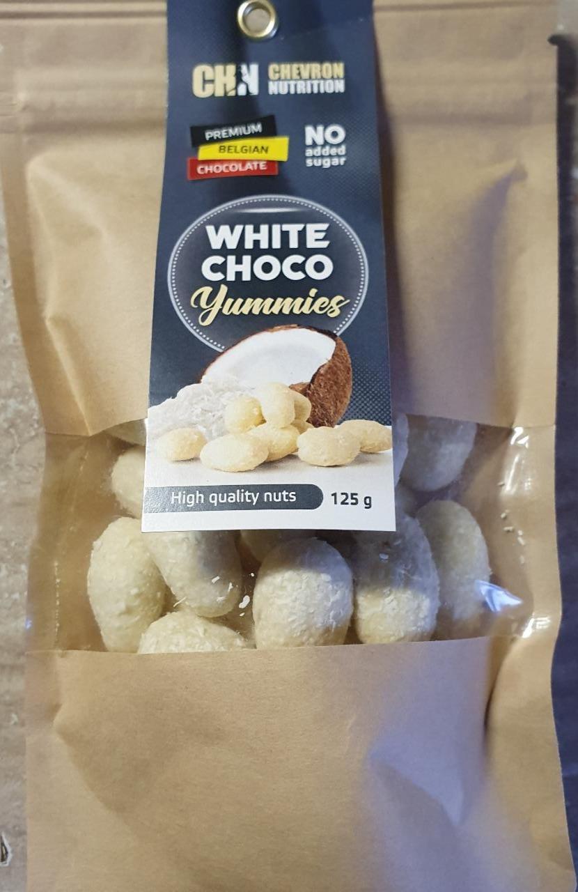 Fotografie - Mandle v bílé čokoládě a kokosu Chevron Nutrition