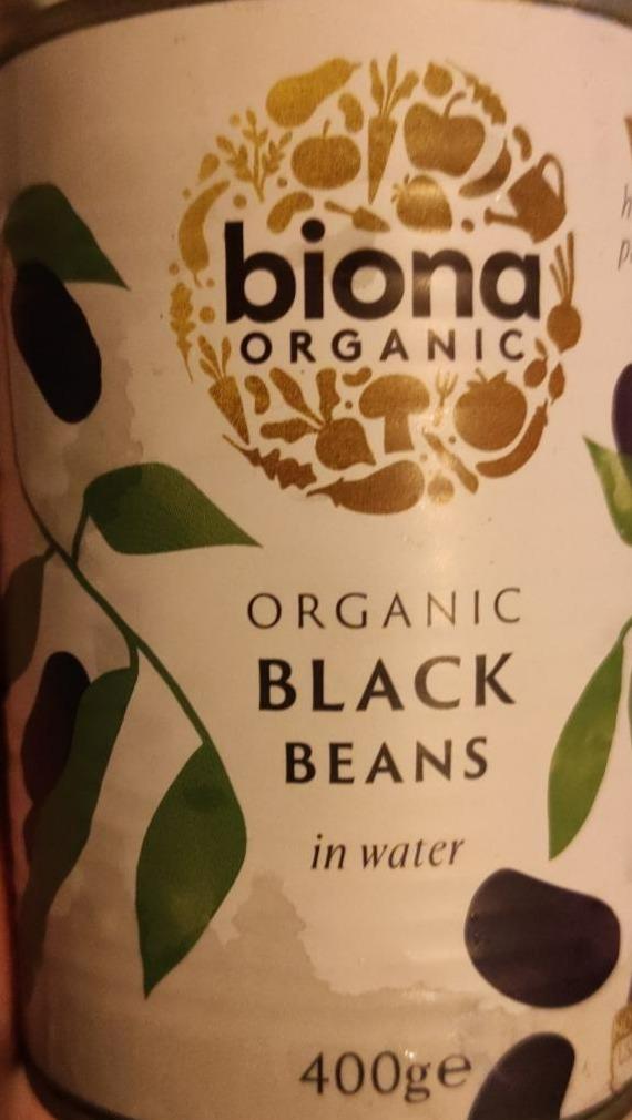 Fotografie - Black Beans in Water Biona organic