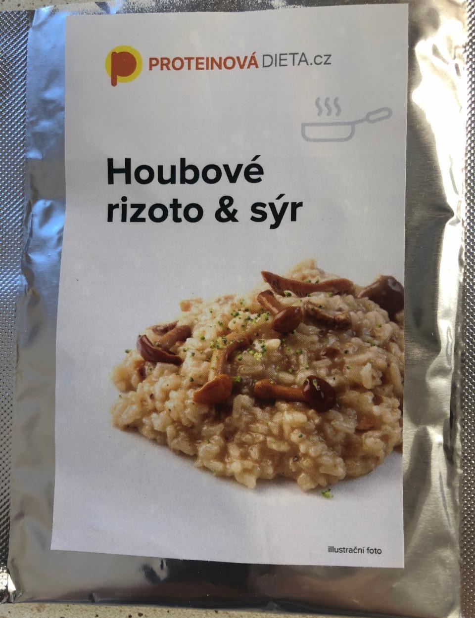 Fotografie - Houbové rizoto & sýr ProteinováDieta.cz