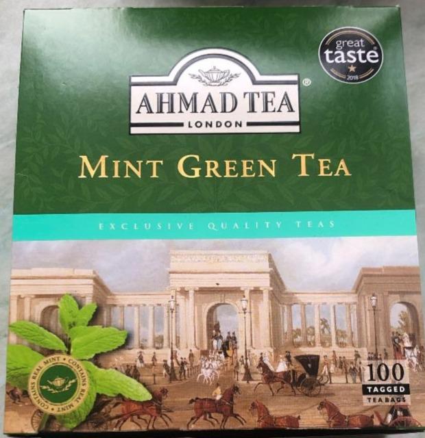 Fotografie - Mint Green Tea Ahmad Tea London