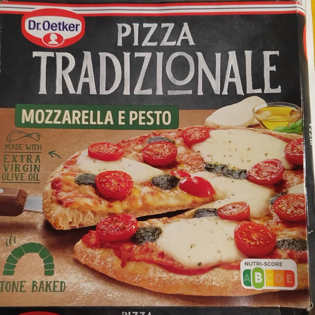 Fotografie - Pizza Tradizionale Mozzarella e Pesto Dr.Oetker