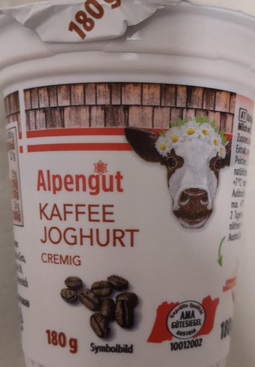 Fotografie - Kaffee joghurt cremig Alpengut