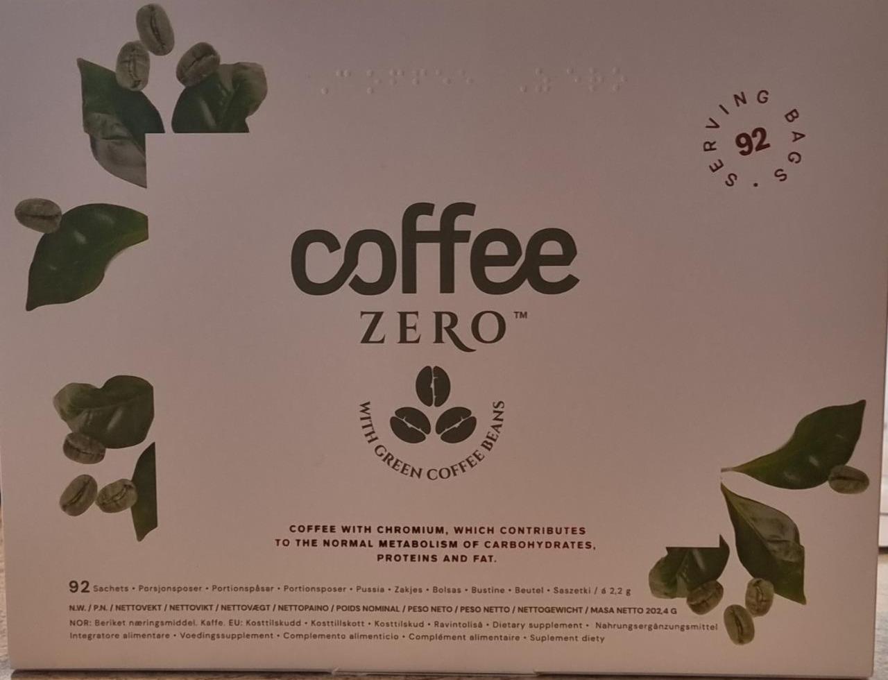 Fotografie - Coffee Zero with green coffee beans norisma