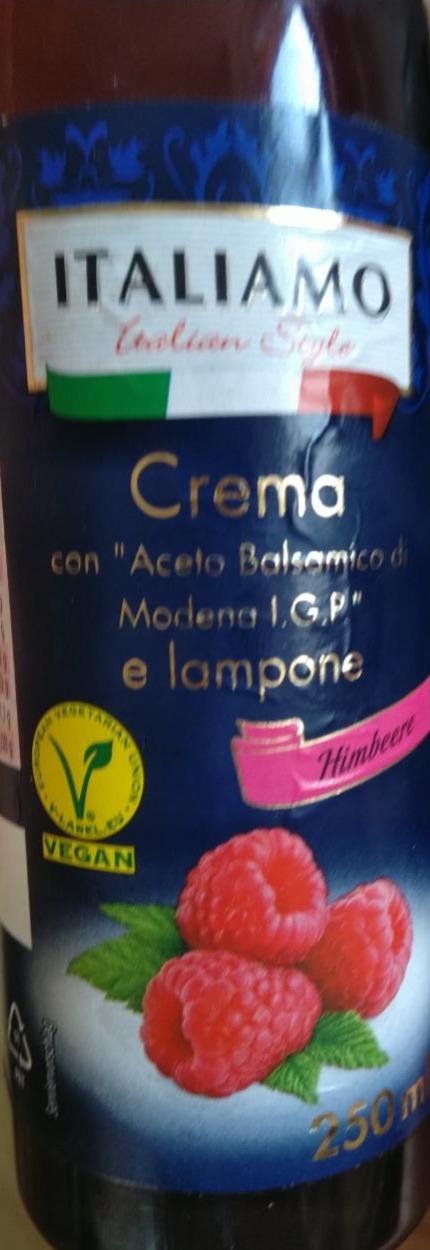 Fotografie - Crema con Aceto Balsamico di Modena IGP al lampone Himbeer Italiamo