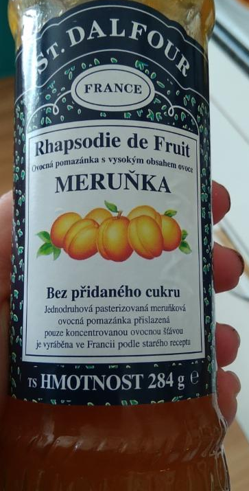 Fotografie - Rhapsodie de Fruit Meruňka - St. Dalfour