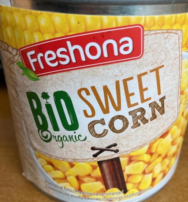 Fotografie - Bio Organic Sweet corn Freshona