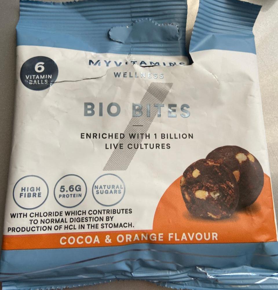 Fotografie - Bio Bites Cocoa & Orange flavour MyVitamins