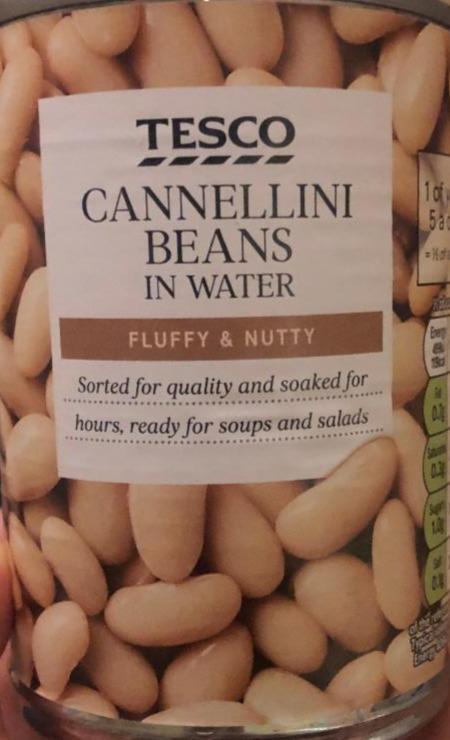 Fotografie - Cannellini beans in water fluffy & nutty Tesco