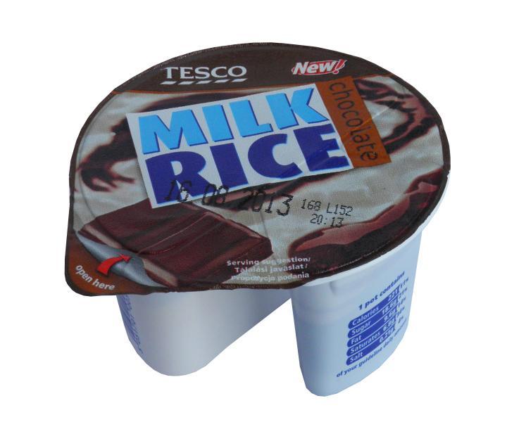 Fotografie - Tesco Milk rice čokoláda