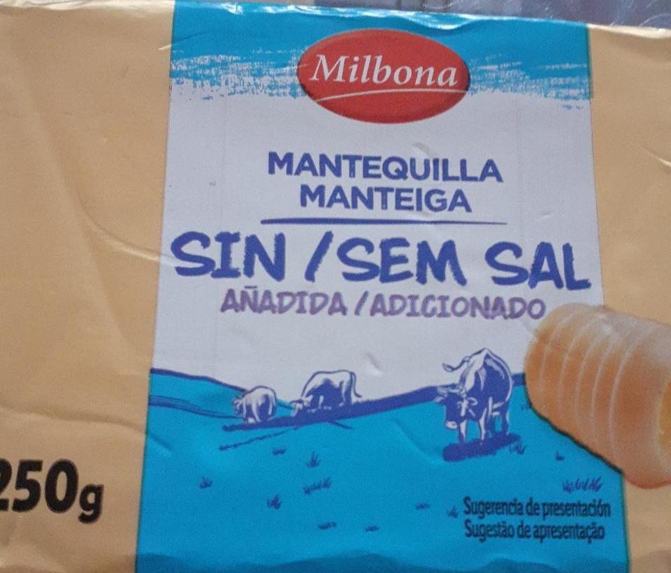 Fotografie - mantequilla sin sem sal Milbona