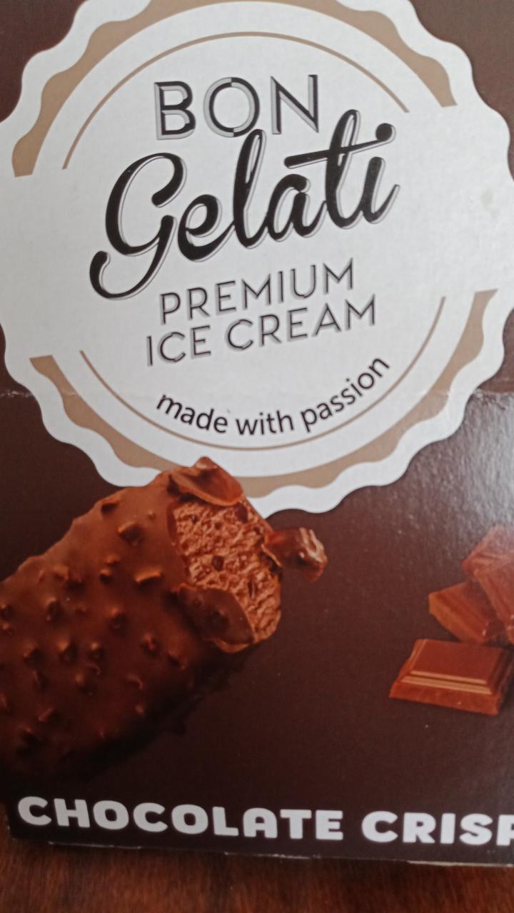 Fotografie - Premium ice cream chocolate crisp Bon Gelati