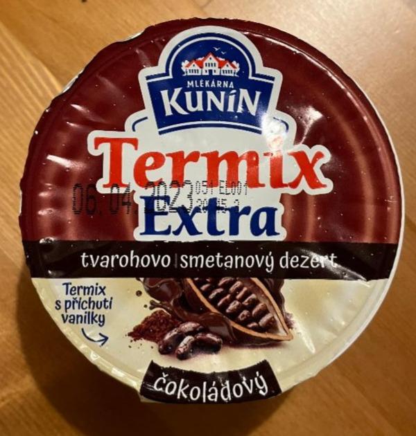 Fotografie - Termix Extra tvarohovo smetanový dezert čokoládový Kunín
