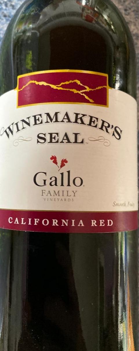 Fotografie - Winemaker’s Seal red Gallo