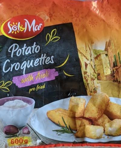 Fotografie - Potato Croquettes with Aioli Sol & Mar