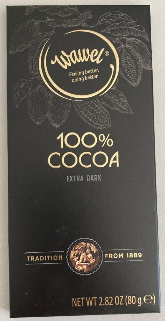 Fotografie - Extra dark chocolate 100% cocoa Wawel
