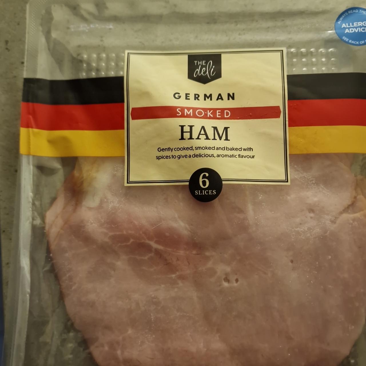 Fotografie - german smoked ham The deli