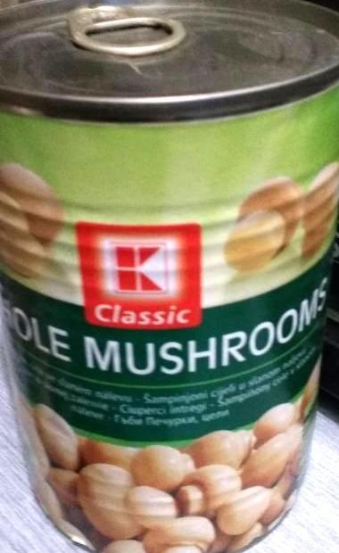 Fotografie - Whole mushrooms K-Classic