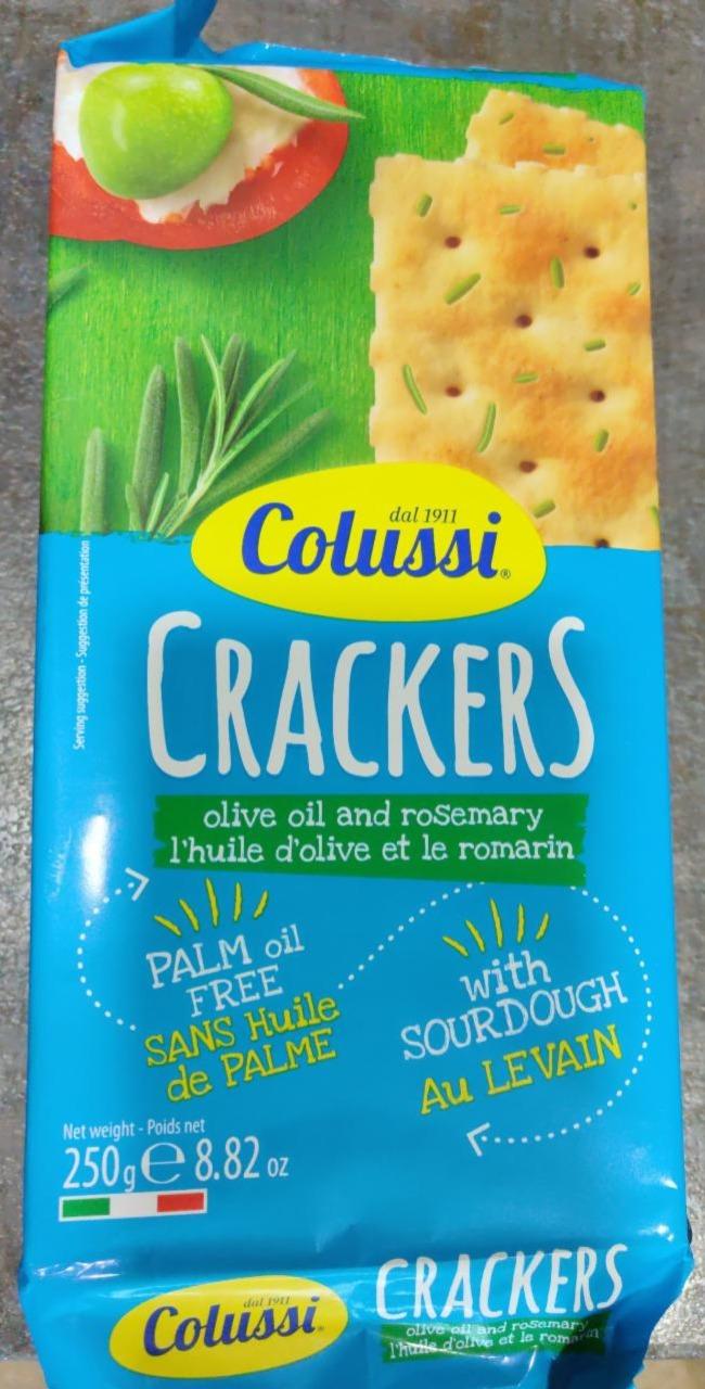 Fotografie - Crackers olive oil and rosemary Colussi