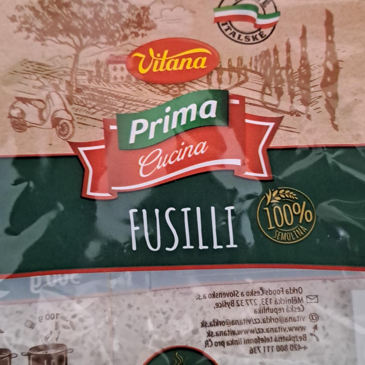 Fotografie - Prima Cucina Fusilli Vitana