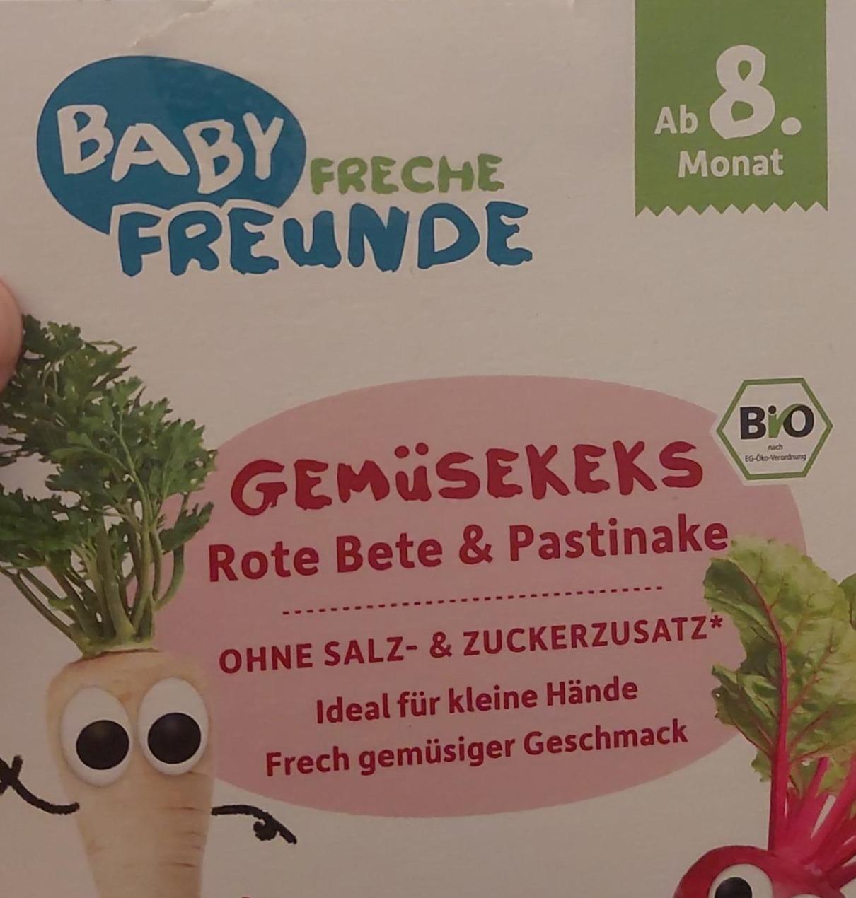 Fotografie - Bio Gemüsekeks Rote Bete & Pastinake Baby Freche Freunde