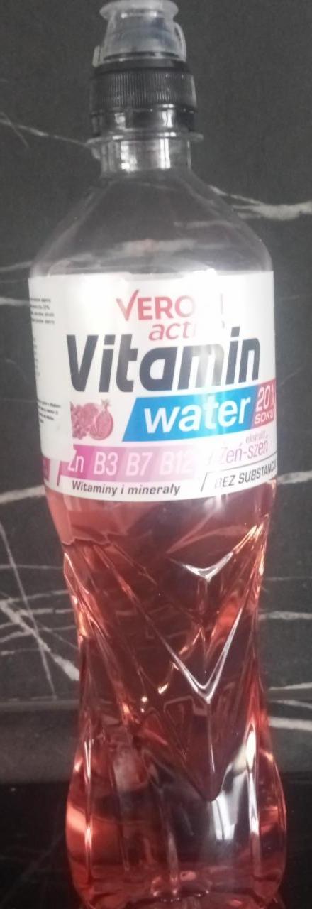 Fotografie - Vitamin water żeń-szen Veroni active