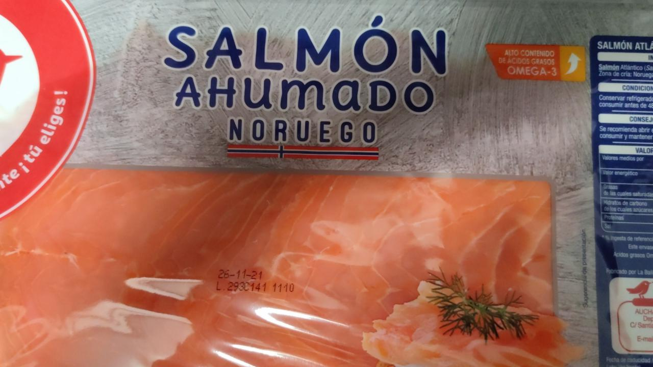 Fotografie - Salmón ahumado Noruego Auchan
