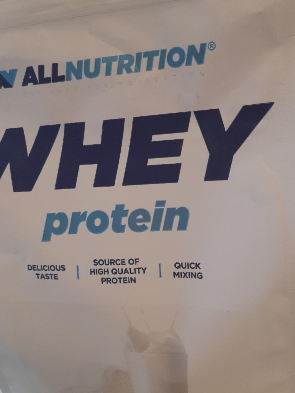 Fotografie - Allnutrition whey protein natural