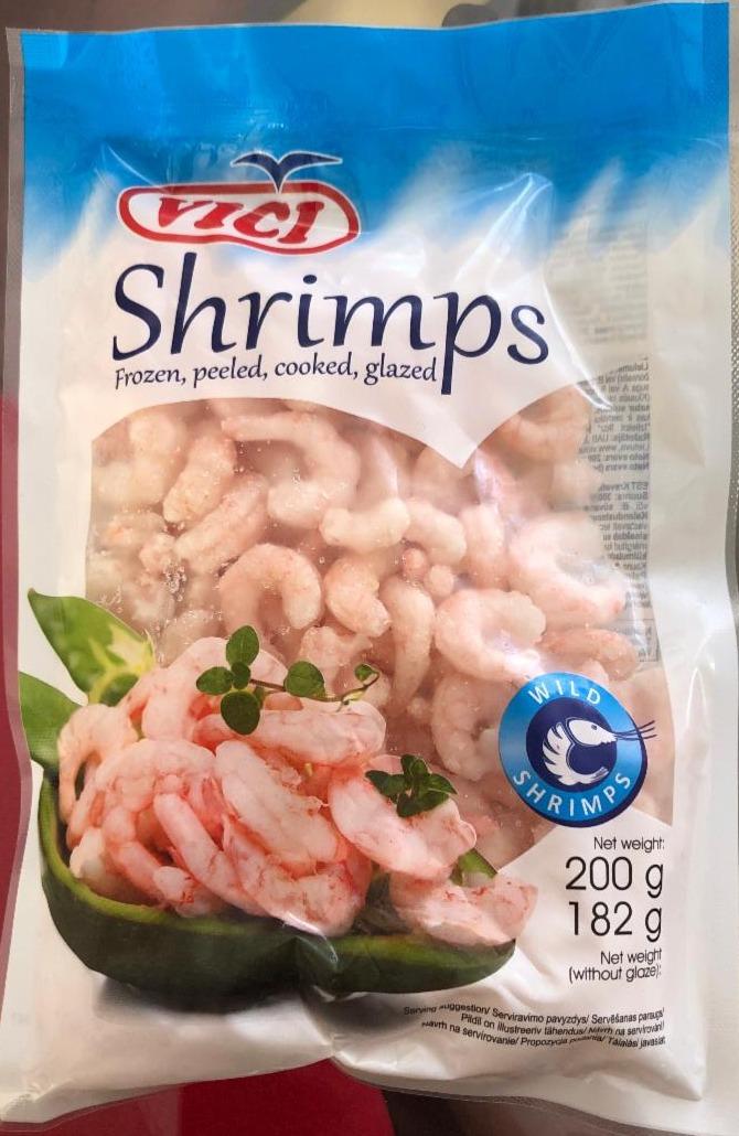 Fotografie - Shrimps frozen, peeled, cooked, glazed Vici