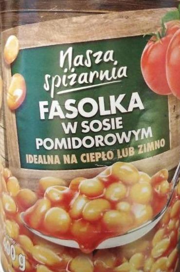 Fotografie - Fasolka w sosie pomidorowym Nasza Spiżarnia