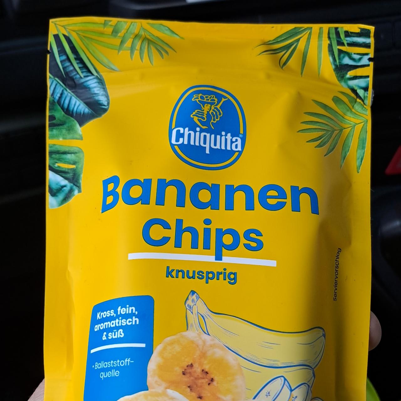 Fotografie - Bananen Chips Chiquita