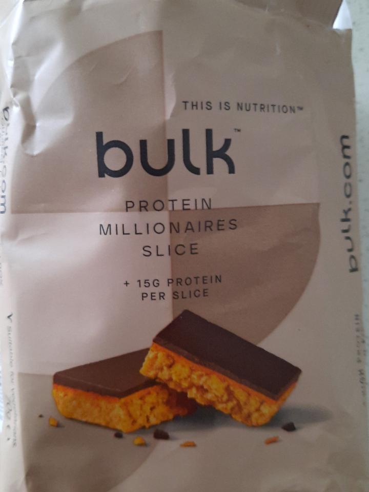 Fotografie - Protein millionaires slice Bulk