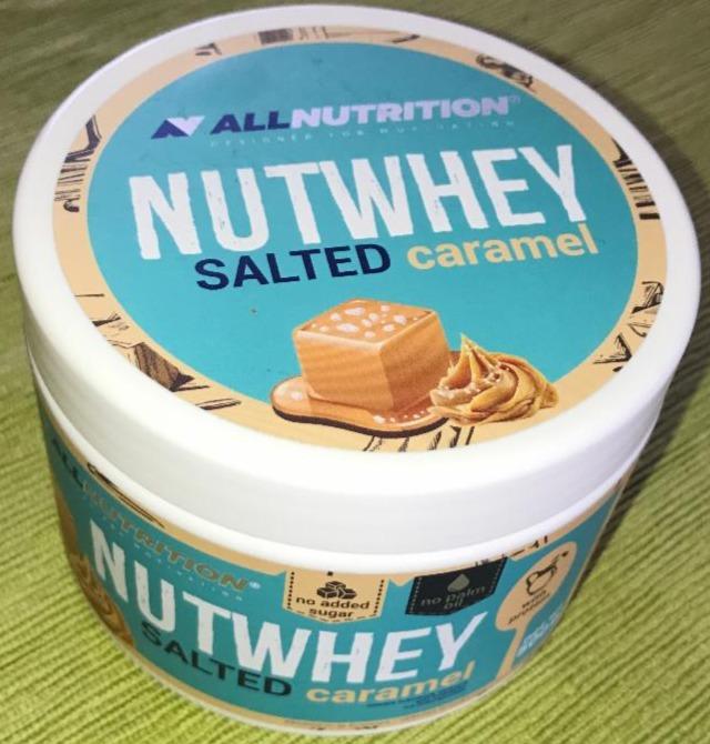 Fotografie - Allnutrition Nutwhey slaný karamel