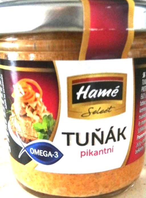 Fotografie - pomazánka tuňák pikantní s fazolemi Hamé