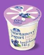 Fotografie - smetanový jogurt borůvkový Milko