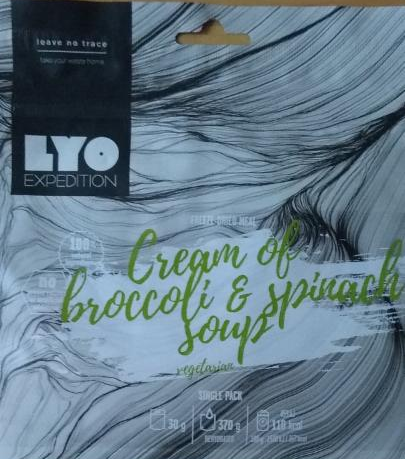 Fotografie - Cream of broccoli & spinach soup Lyofood