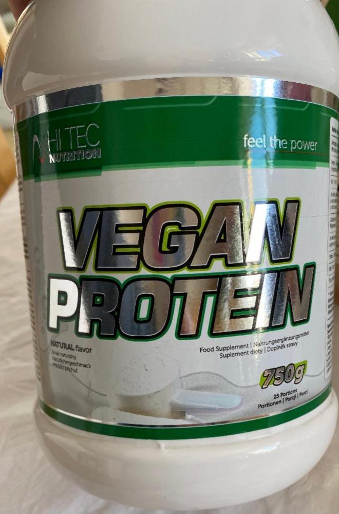 Fotografie - Vegan Protein Natural HiTec Nutrition