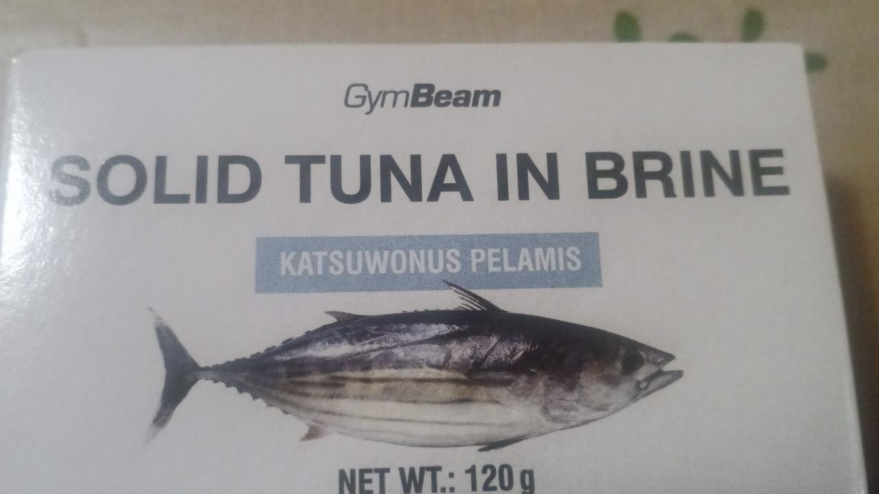 Fotografie - Solid tuna in brine GymBeam