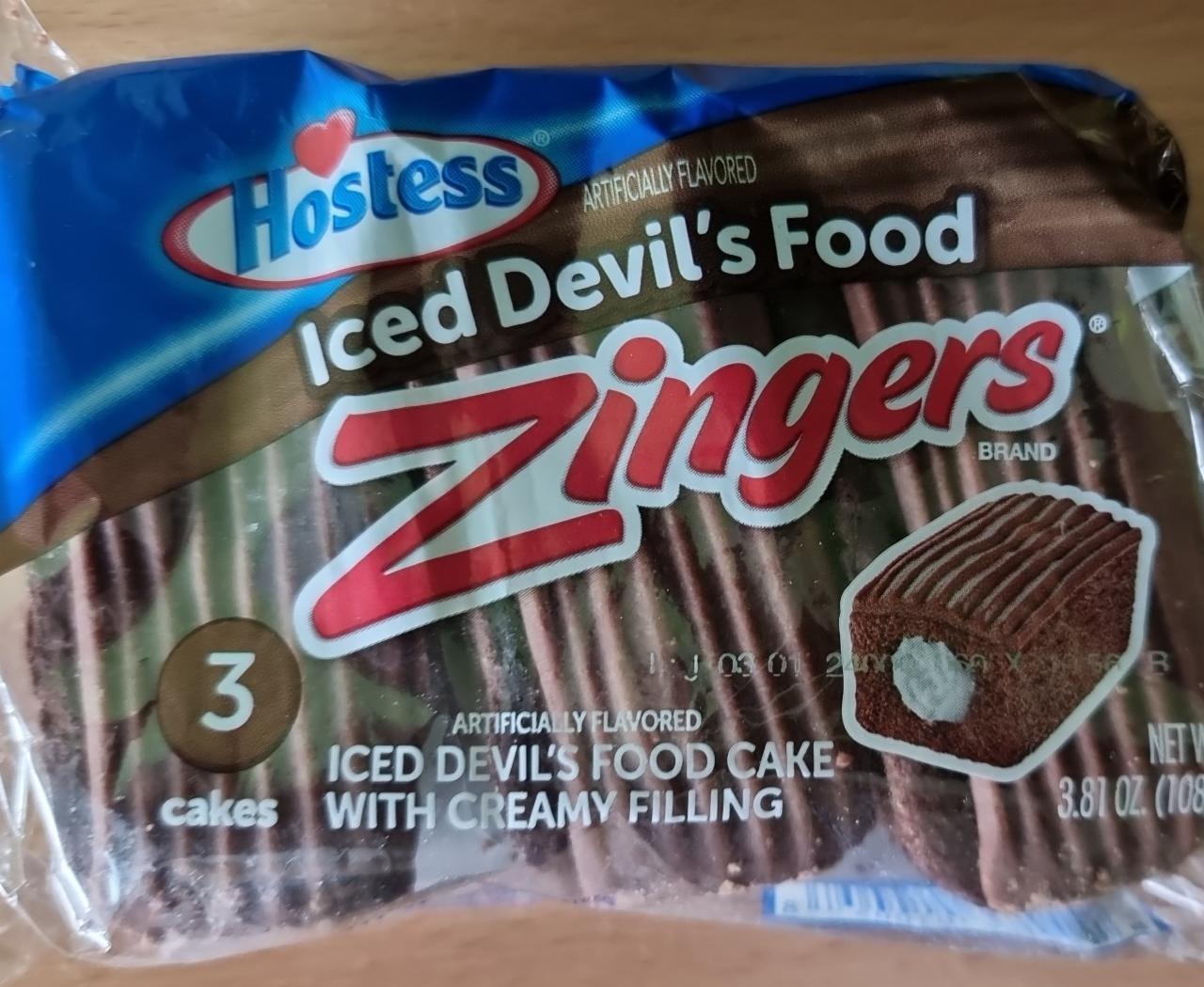 Fotografie - Iced Devil's Food Zingers Hostess