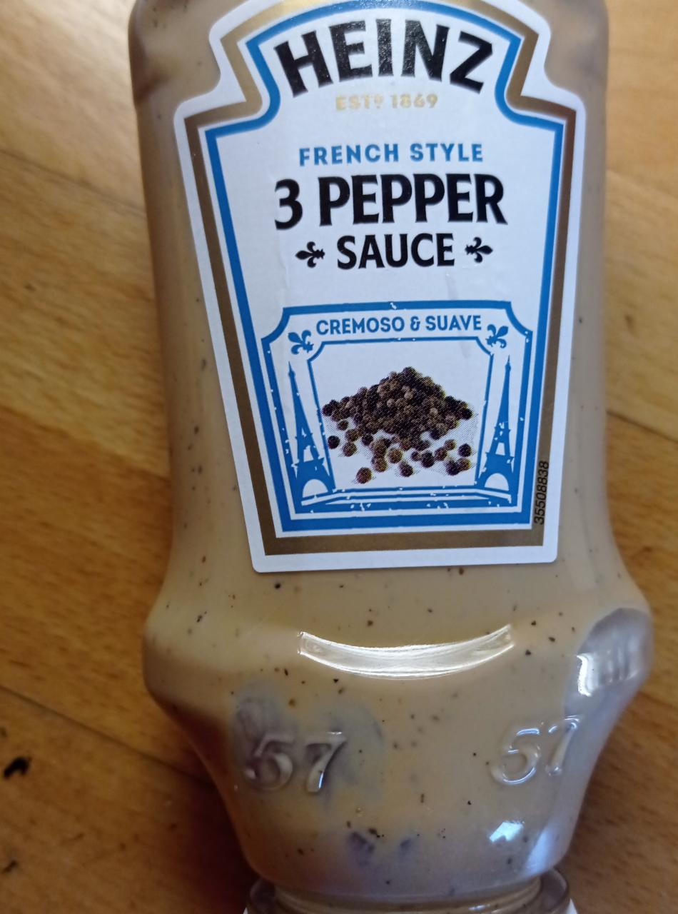 Fotografie - French style 3 Pepper sauce Heinz