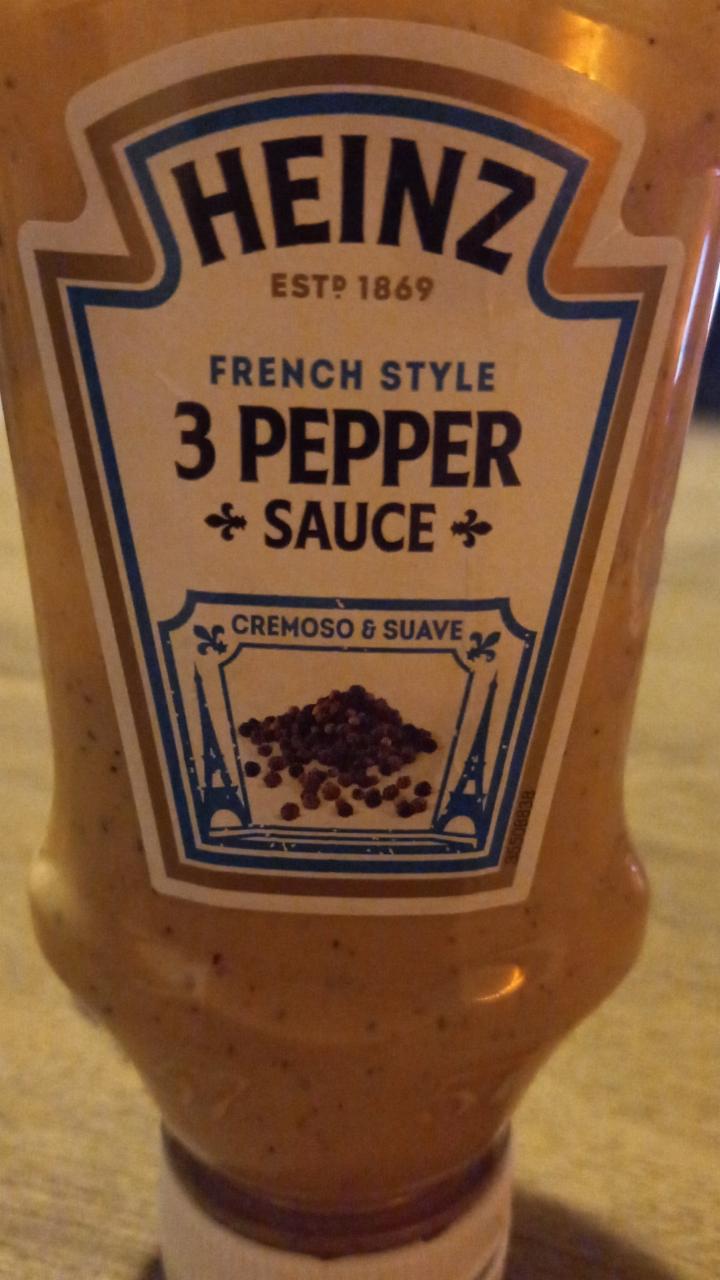 Fotografie - French style 3 Pepper sauce Heinz