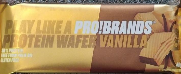 Fotografie - Protein Wafer Vanilla Pro!brands