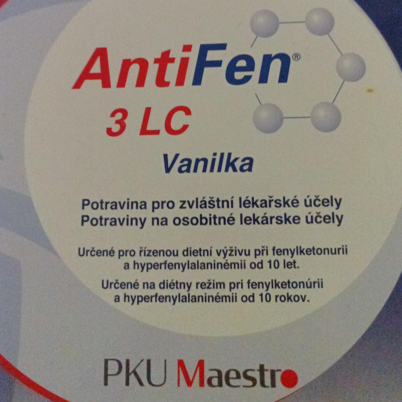 Fotografie - AntiFen 3LC vanilka PKU Maestr