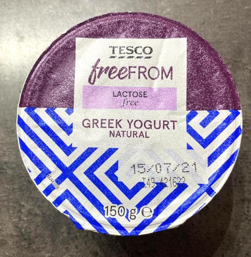 Fotografie - Greek Yogurt Natural lactose free Tesco free From