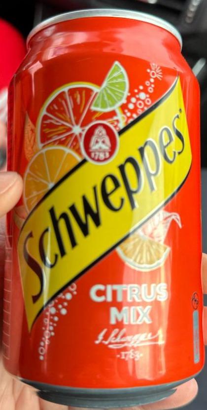Fotografie - Citrus Mix Schweppes
