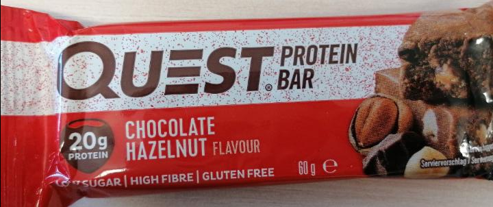 Fotografie - Quest Protein Bar chocolate hazelnut