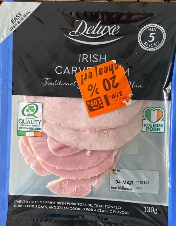 Fotografie - Irish Carved Ham Slices Deluxe