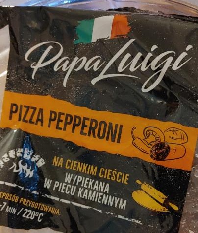 Fotografie - Pizza peperoni Papa Luigi